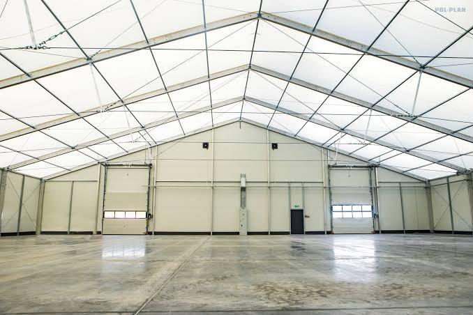 Warehouse tent